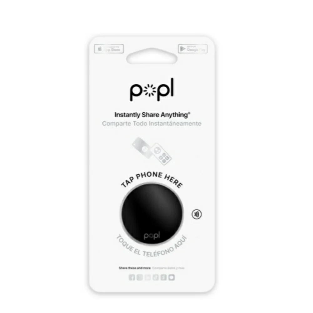 POPL buisness card social connection contact list phone book Black Phone tech